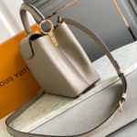 Louis Vuitton Capucines BB Galet Small Bag - Gray - Image 2