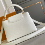 Louis Vuitton Capucines BB Galet Small Bag - White - Image 3