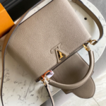Louis Vuitton Capucines BB Galet Small Bag - Gray - Image 5