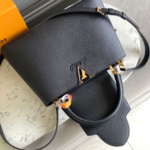 Louis Vuitton Capucines BB Galet Medium Bag - Black - Image 5