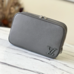 Louis Vuitton Practical Toiletry Leather Clutch - Green