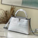 Louis Vuitton Capucines BB Handbag - Silver