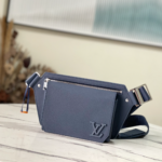 Louis Vuitton Takeoff Sling Aerogram Shoulder Bag - Dark Blue