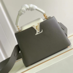 Louis Vuitton Capucines Small MM Bag - Gray