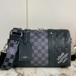 Louis Vuitton CITY KEEPALL Handbag - Black