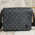 Louis Vuitton Men's District Messenger Bag - Black