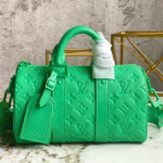 Louis Vuitton Men's Pillow Keepall 25 Handbag - Green