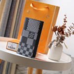 Louis Vuitton BRAZZA Wallet - Black/Gray