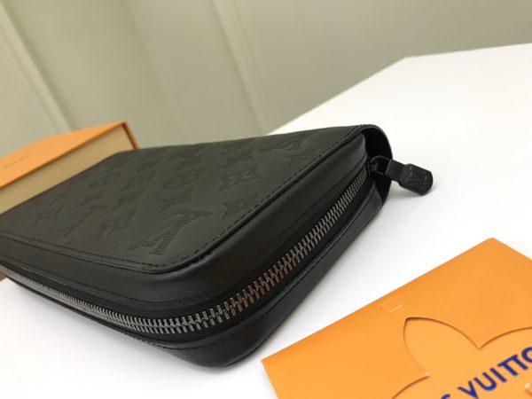 Louis Vuitton Embossed Zippy XL Wallet – Black - Image 5