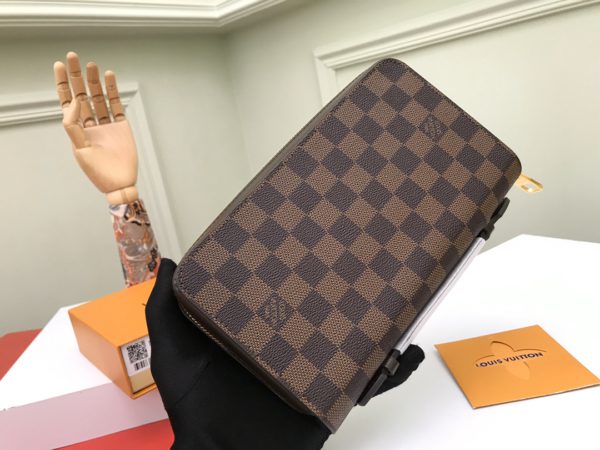 Louis Vuitton Super Functional Zippy XL Wallet – Brown - Image 2