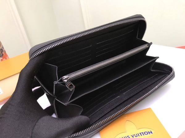 Louis Vuitton Super Functional Zippy XL Wallet - Black - Image 4