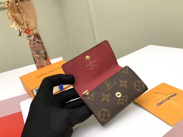 Louis Vuitton Monogram Canvas Fuchsia 6 Key Holder - Image 4
