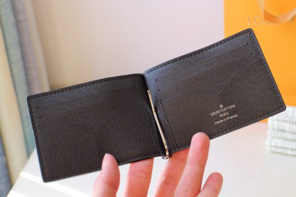 Louis Vuitton Water Ripple Wallet - Black - Image 3