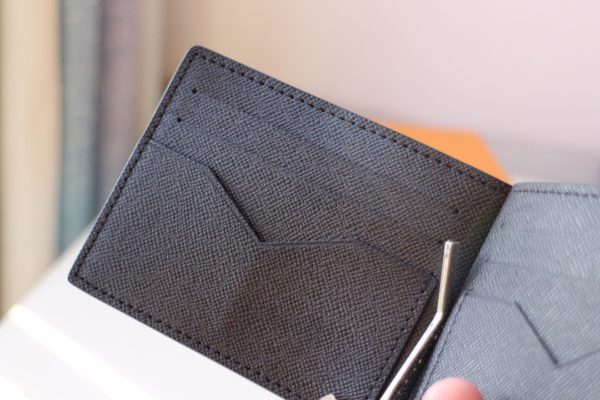 Louis Vuitton Water Ripple Wallet - Black - Image 2