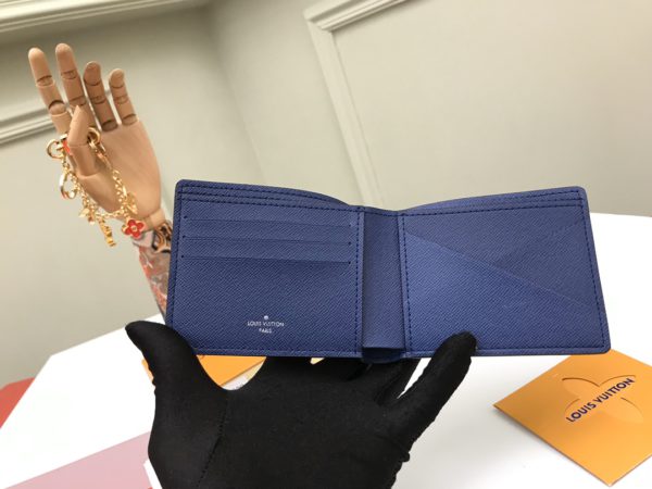 Louis Vuitton Spring/Summer Multiple Wallet - Blue - Image 3