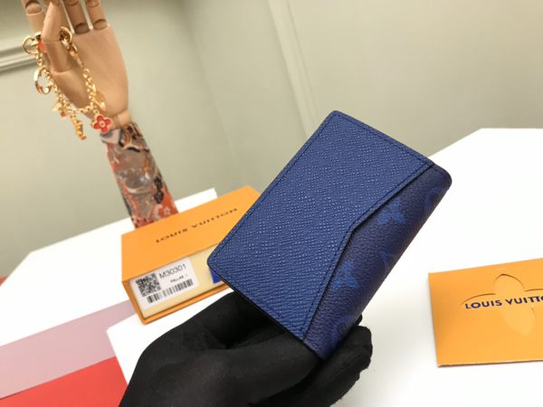 Louis Vuitton Pocket Wallet - Blue - Image 2
