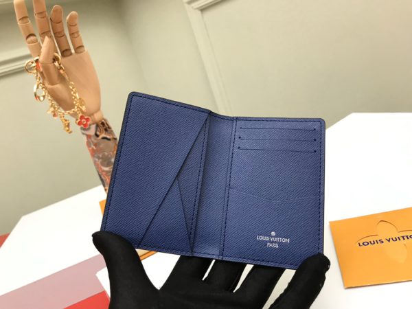 Louis Vuitton Pocket Wallet - Blue - Image 3