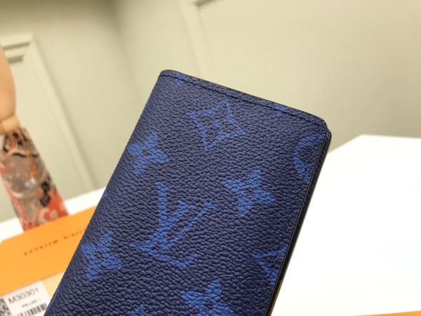 Louis Vuitton Pocket Wallet - Blue - Image 5