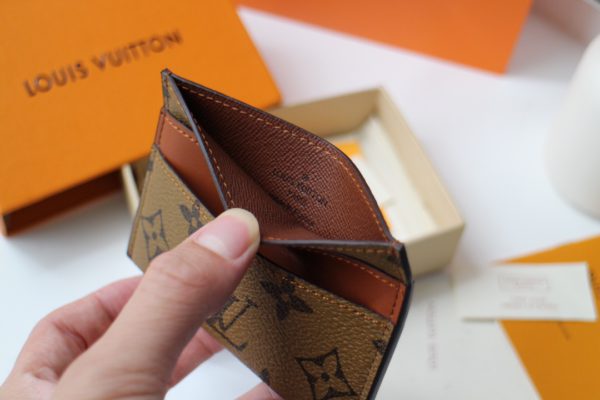 Louis Vuitton Single Porte Cartes Double Card Holder - Light Brown - Image 2