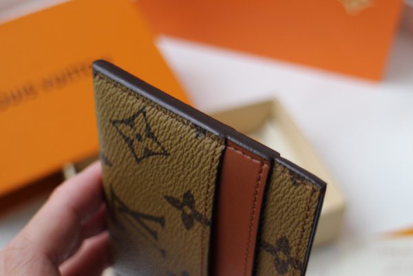 Louis Vuitton Single Porte Cartes Double Card Holder - Light Brown - Image 3