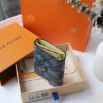 Louis Vuitton Autumn/Winter Zoé Wallet - Blue - Image 4