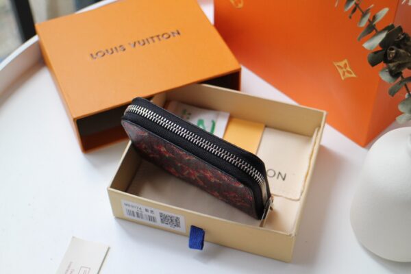 Louis Vuitton Slim Silhouette Small Zippy Coin Purse - Pink - Image 3