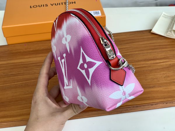 Louis Vuitton Escale Cosmetic Pouch - Red - Image 4