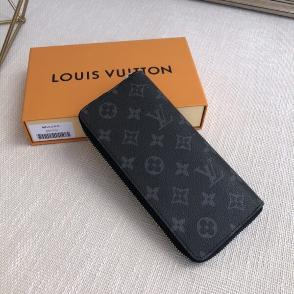 Louis Vuitton Men's Vertical Zip Wallet - Black - Image 5