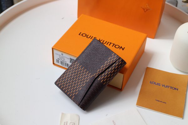 Louis Vuitton Virgil Abloh Giant Damier Ebene Canvas Clutch - Image 5