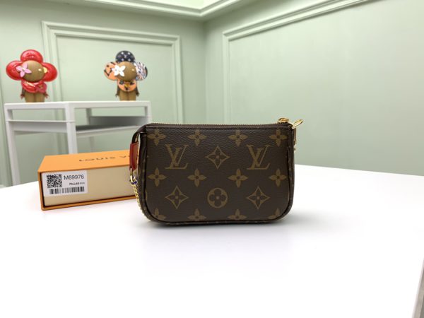 Louis Vuitton Christmas Pochette Accessoires Mini Clutch Bag - Image 3
