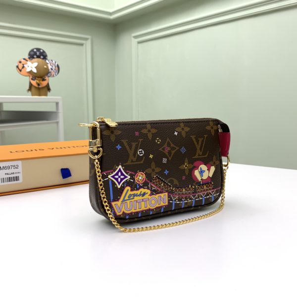 Louis Vuitton Christmas Pochette Accessoires Mini Clutch - Image 5