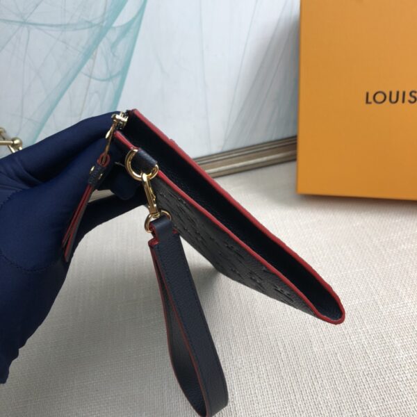 Louis Vuitton Mélanie Medium Clutch - Black - Image 4