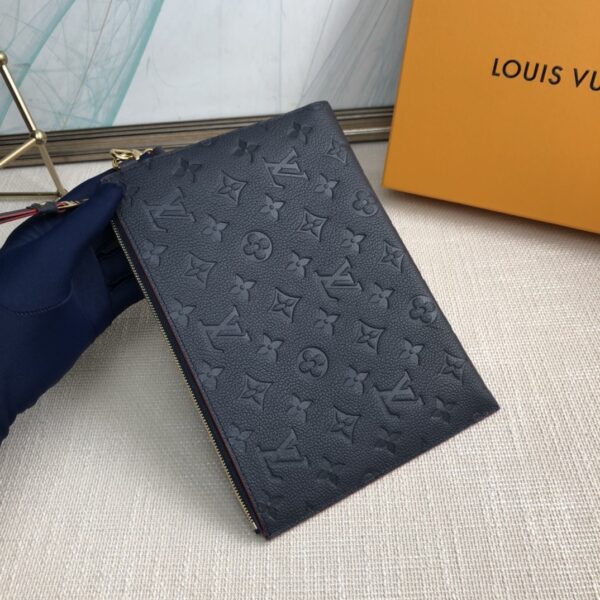 Louis Vuitton Mélanie Medium Clutch - Black - Image 5
