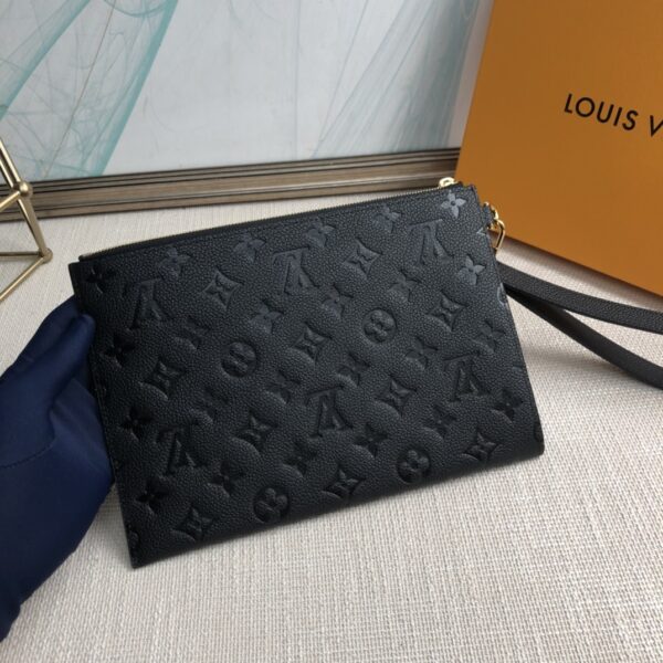 Louis Vuitton Mélanie Medium Clutch - Black - Image 5