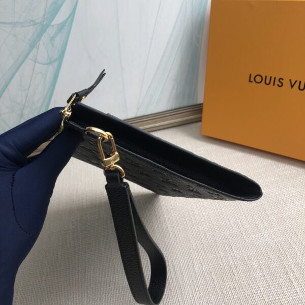 Louis Vuitton Mélanie Medium Clutch - Black - Image 3