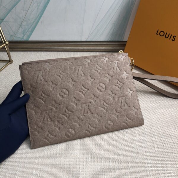 Louis Vuitton Mélanie Medium Clutch - Apricot - Image 5