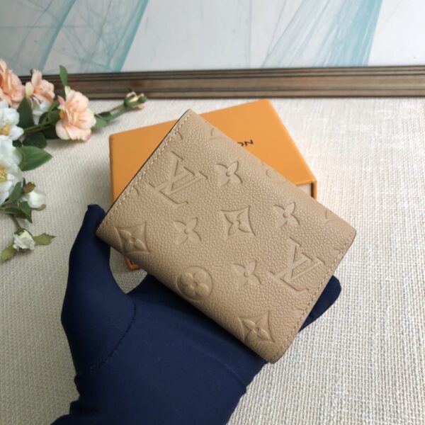 Louis Vuitton Monogram Empreinte Victorine Wallet - Apricot - Image 4