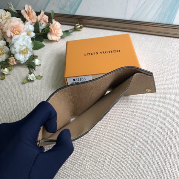 Louis Vuitton Monogram Empreinte Victorine Wallet - Apricot - Image 5