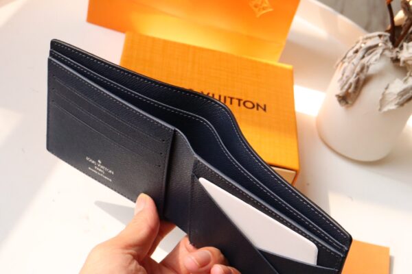 Louis Vuitton MULTIPLE Wallet – Black/Blue - Image 2