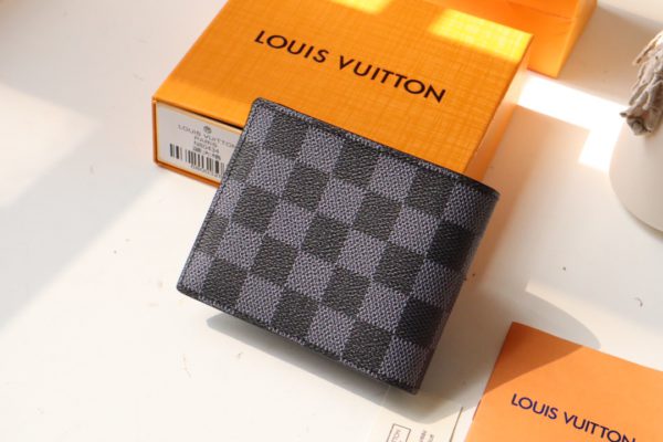 Louis Vuitton MULTIPLE Wallet - Black/Gray - Image 5