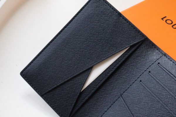 Louis Vuitton Virgil Abloh Blue Monogram Watercolor Coated Canvas Wallet - Image 2