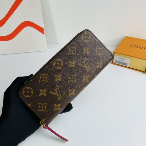 Louis Vuitton Monogram Canvas Clemence Wallet - Image 5