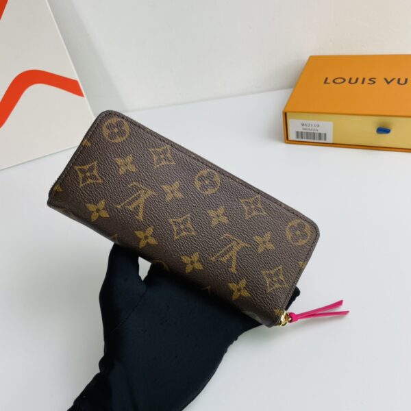 Louis Vuitton Monogram Canvas Clemence Wallet - Image 5