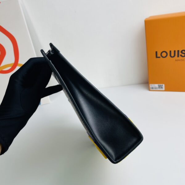 Louis Vuitton Monogram Eclipse Rubber Pouch - Image 4