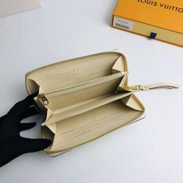Louis Vuitton Pool Zip Around Wallet - Apricot - Image 3