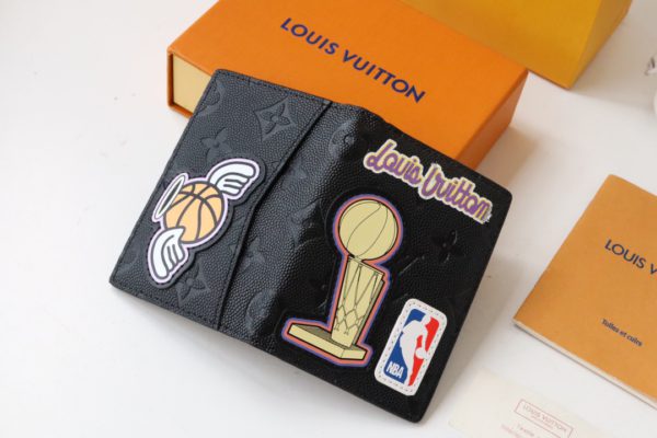 Louis Vuitton LVXNBA Pocket Wallet - Black - Image 2
