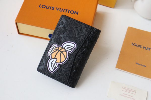 Louis Vuitton LVXNBA Pocket Wallet - Black - Image 5