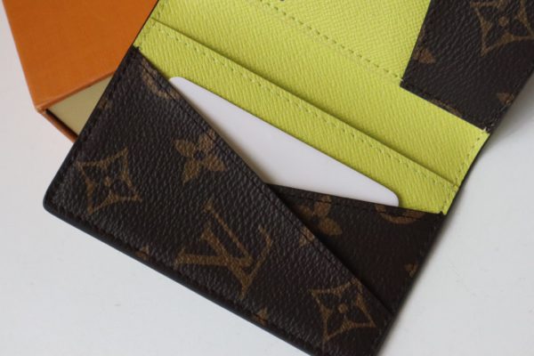 Louis Vuitton Pocket Organizer Blurry Monogram Wallet - Yellow - Image 2