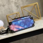 Louis Vuitton MINI SOFT TRUNK Aurora Box Handbag - Image 4