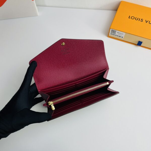 Louis Vuitton Monogram Canvas Envelope Wallet - Purple - Image 2
